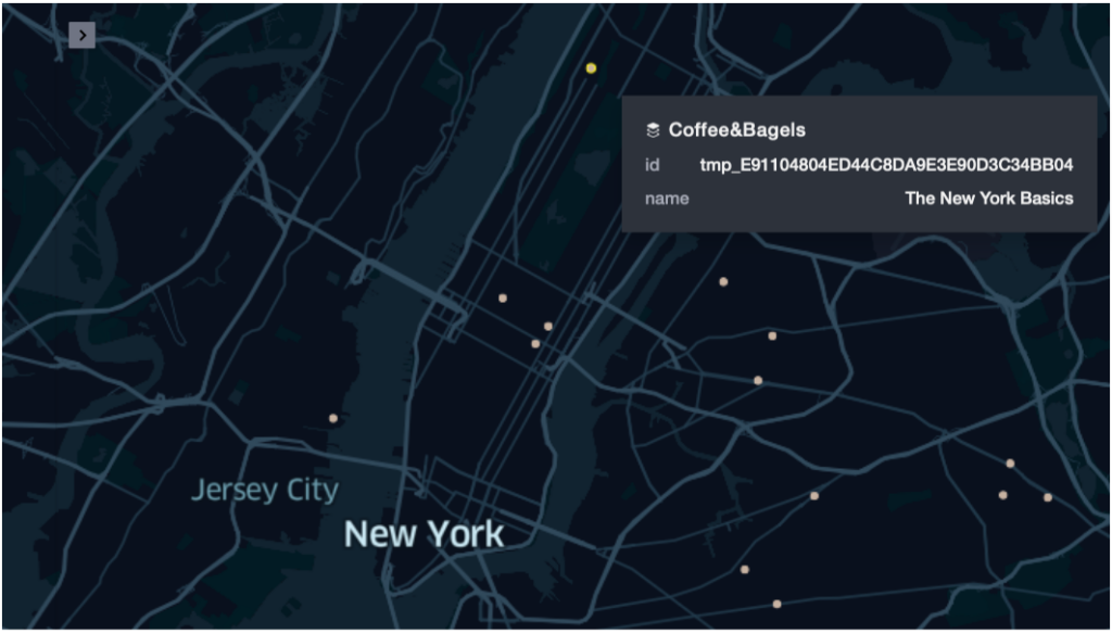 Visualizing points of interest from Overture Maps