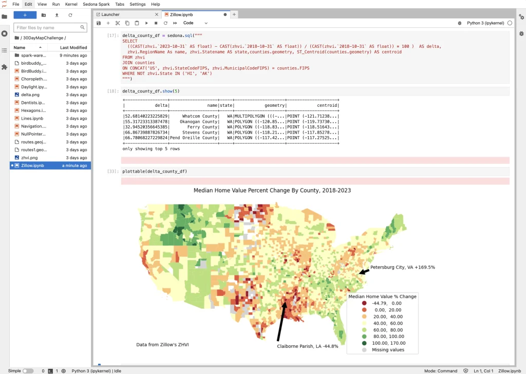 Wherobots cloud notebook environment