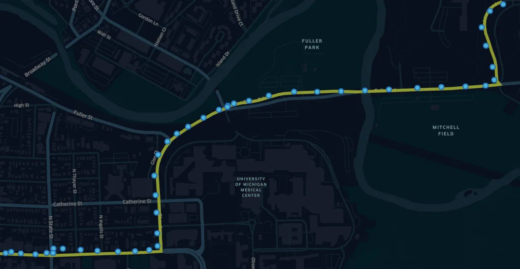 map matching telematics