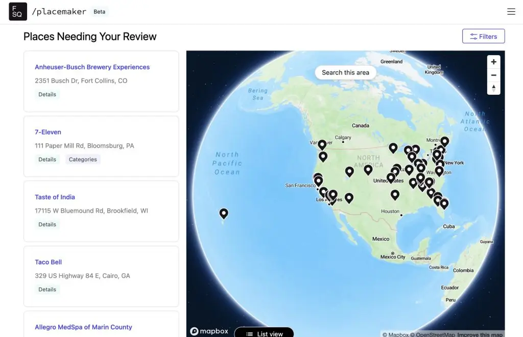 Foursquare Placemaker Tools