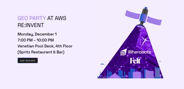 AWS Geo Party Wherobots
