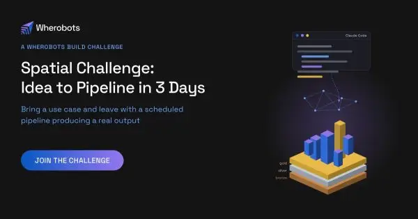 spatial challenge idea to pipeline